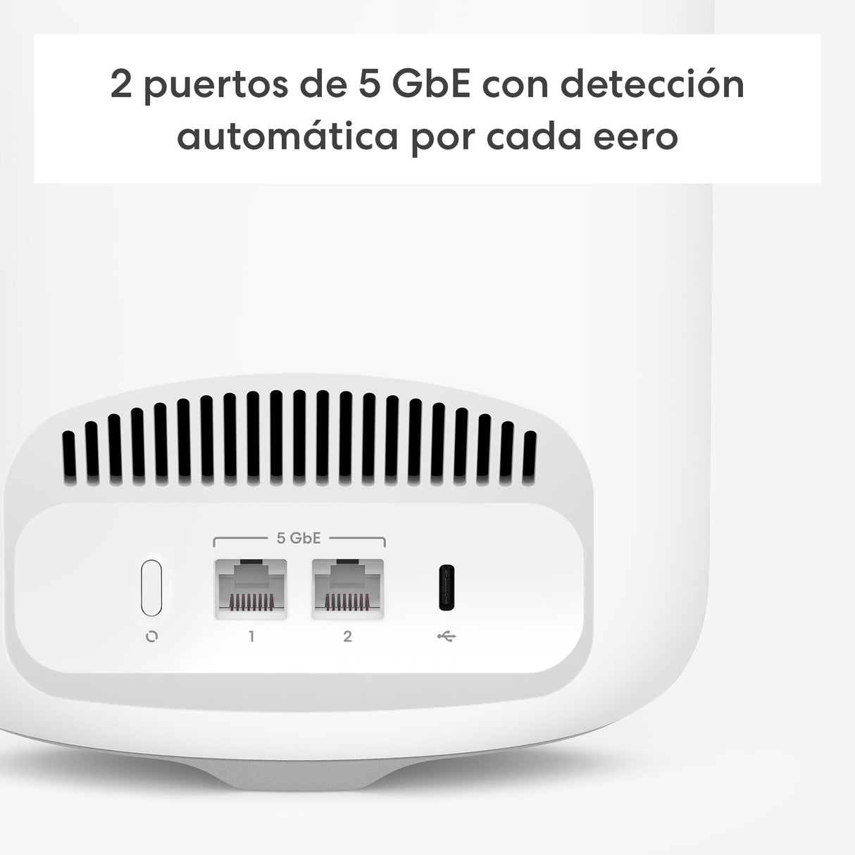 Descubre el nuevo eero Pro 7 de Amazon (último modelo): router de malla tribanda con Wi-Fi 7, compatible con velocidades de red de hasta 5 Gb/s y cobertura de hasta 560 m² (pack de 3)
