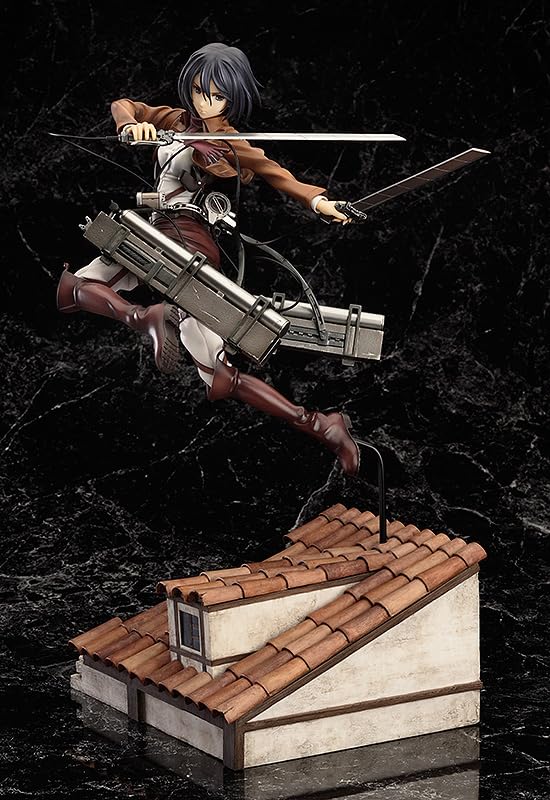 GOOD SMILE COMPANY Attack on Titan Mikasa Ackerman DX Ver. Figura Completa de plástico prepintada a Escala 1/8 para reventa