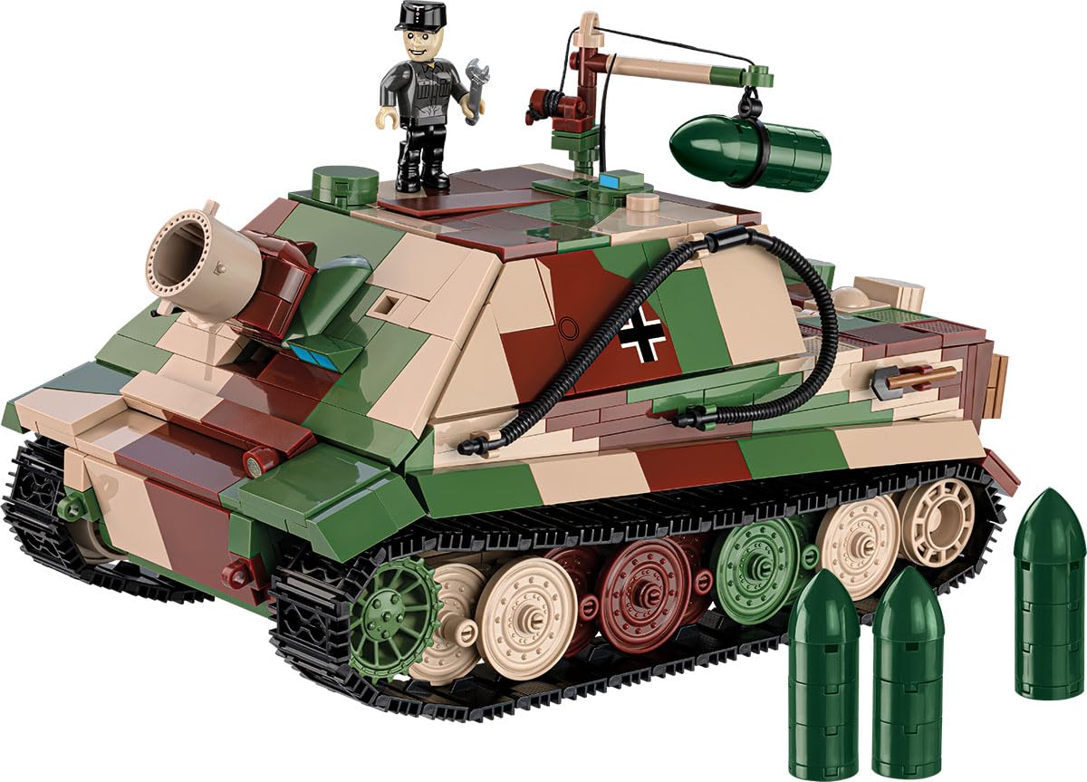 COBI Historical Collection 2585 - Sturmmorser Tiger Sturmt 2585 de la Segunda Guerra Mundial