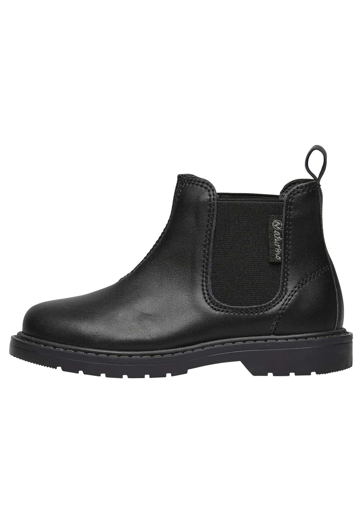 Naturino Botines chelsea de piel de becerro, Negro 32