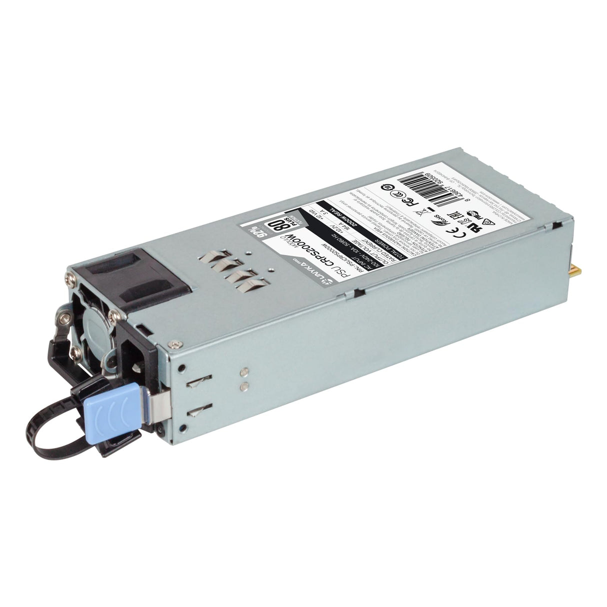 UNYKAch Fuente de Alimentación Redundante CRPS 2000W 80 Plus Platinum. Conexión en Caliente