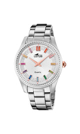 Reloj Lotus para Mujer 18898/2 Bliss Caja de Acero Inoxidable 316l Plateado Correa de Acero Inoxidable 316l Plateado