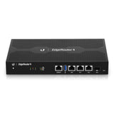 Ubiquiti Networks EdgeRouter 4 - Router (Gigabit Ethernet, 10/100/1000Base-T(X), 10,100,1000 Mbit/s, 4000 Mpps, 3.0 (3.1 Gen 1), UNMS, CLI, SNMP, NetFlow, LLDP, NTP), Negro