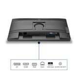 Philips 24B2N4200 - Monitor FHD de 24 Pulgadas, Altavoces, Altura Ajustable (1920 x 1080, 120 Hz, VGA, HDMI 1.4, DisplayPort 1.2, concentrador USB) Negro Gris