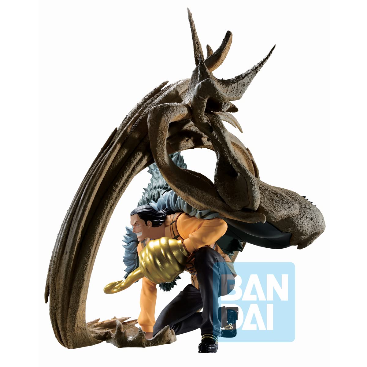 Bandai - Ichibansho Crocodile Duel Memories One Piece, Bandai Spirits Figure