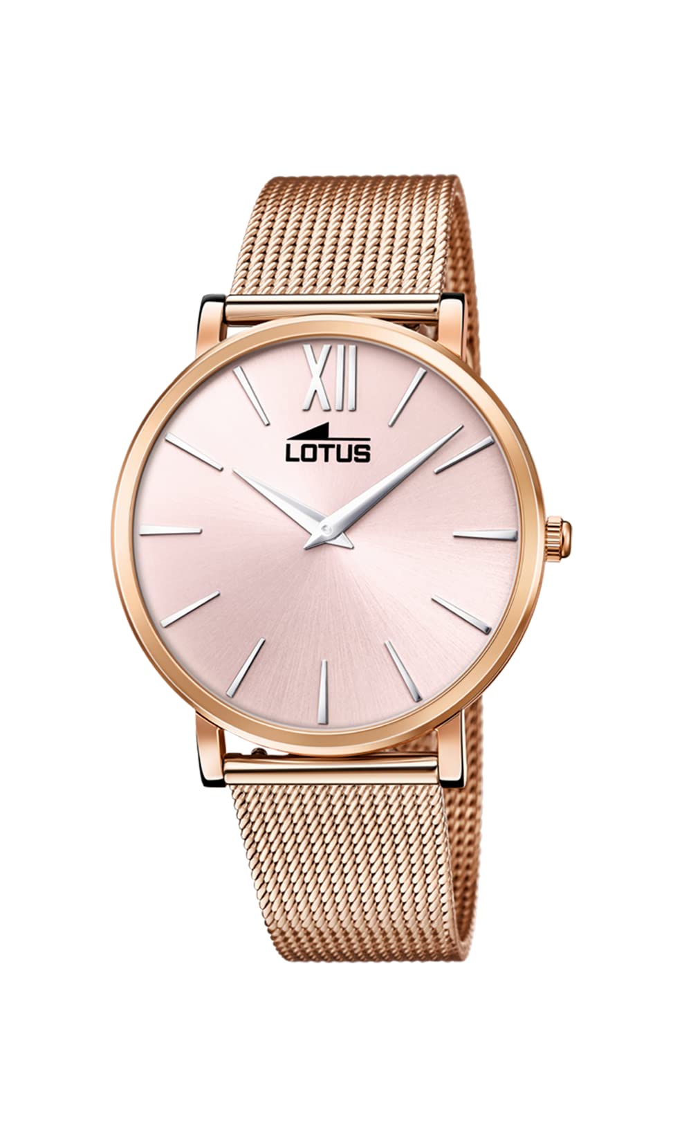 LOTUS Reloj Mujer 18730/1 Minimalist Caja de Acero Inoxidable 316l Rosa Correa de Acero Inoxidable 316l Rosa