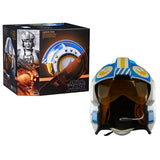Star Wars The Black Series Carson Teva Casco electrónico premium con luces LED y sonidos avanzados, Juguete para niños y niñas de 14 años o más, Construcción y diversión en familia
