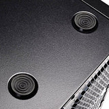SilverStone SST-DS380 - Carcasa de ordenador de almacenamiento Mini-ITX con puerta, negro