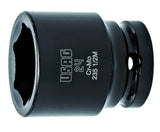 USAG U09420015 - 942 PC3/C7 - Surtido de llaves de vaso hexagonales y llave de impacto en estuche modular (7 pzas.)
