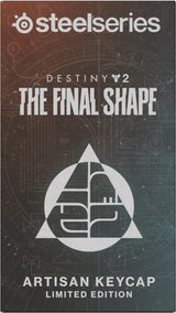Steelseries Destiny 2 Colección The Final Shape - Tecla Artisan de Resina - Objetos de Juego - Teclado Cherry MX - 1 de 3700 — Ghost