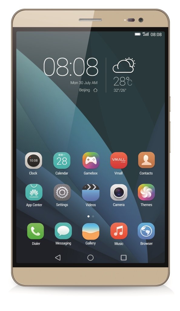 Huawei GEM-701L - Tablet de 7.0" (Hisilicon Kirin 930 32 GB, 3 GB RAM, LTE, Android), Color Dorado