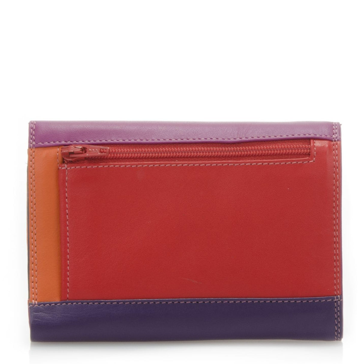 mywalit billetereo Monedero de Piel para Mujer Double Flap Purse/Wallet - 250-75 - Sangria Multi