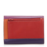 mywalit billetereo Monedero de Piel para Mujer Double Flap Purse/Wallet - 250-75 - Sangria Multi