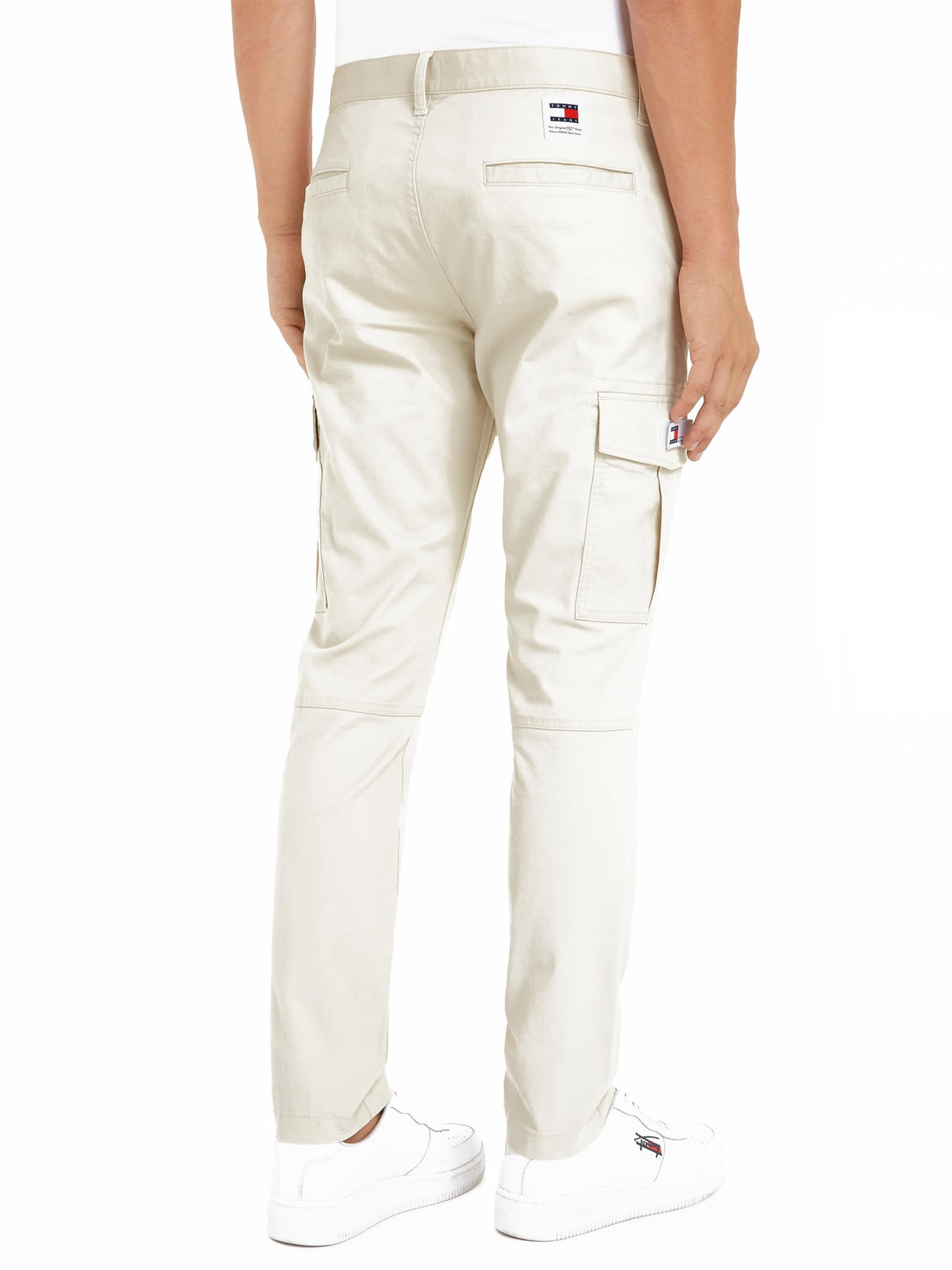 Tommy Jeans TJM Austin Lightweight Cargodm0Dm18940 Cargo, Beige (Newsprint), 32W / 30L para Hombre