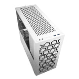 Sharkoon MS-Y1000 - Caja de Ordenador, PC Gaming, Micro-ATX, Blanco