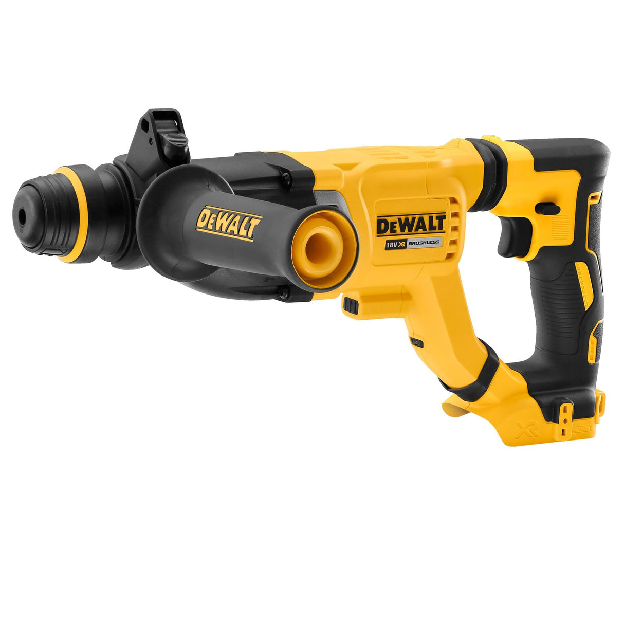 DEWALT DCH263N-XJ - Martillo combinado Dewalt SDS-plus XR de 18V, Motor sin escobillas para diversas aplicaciones de perforación y trabajos de cincelado ligero, 3J, No incluye batería ni cargador.