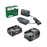 Bosch kit de batería y cargador de 18 V (2x baterías 2,0 Ah + 4,0 Ah, cargador AL 18V-20, sistema de 18 voltios, en caja)