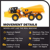 Carrera - 37025004-1:24 RC Cat 745 Articulated Truck - Camión articulado