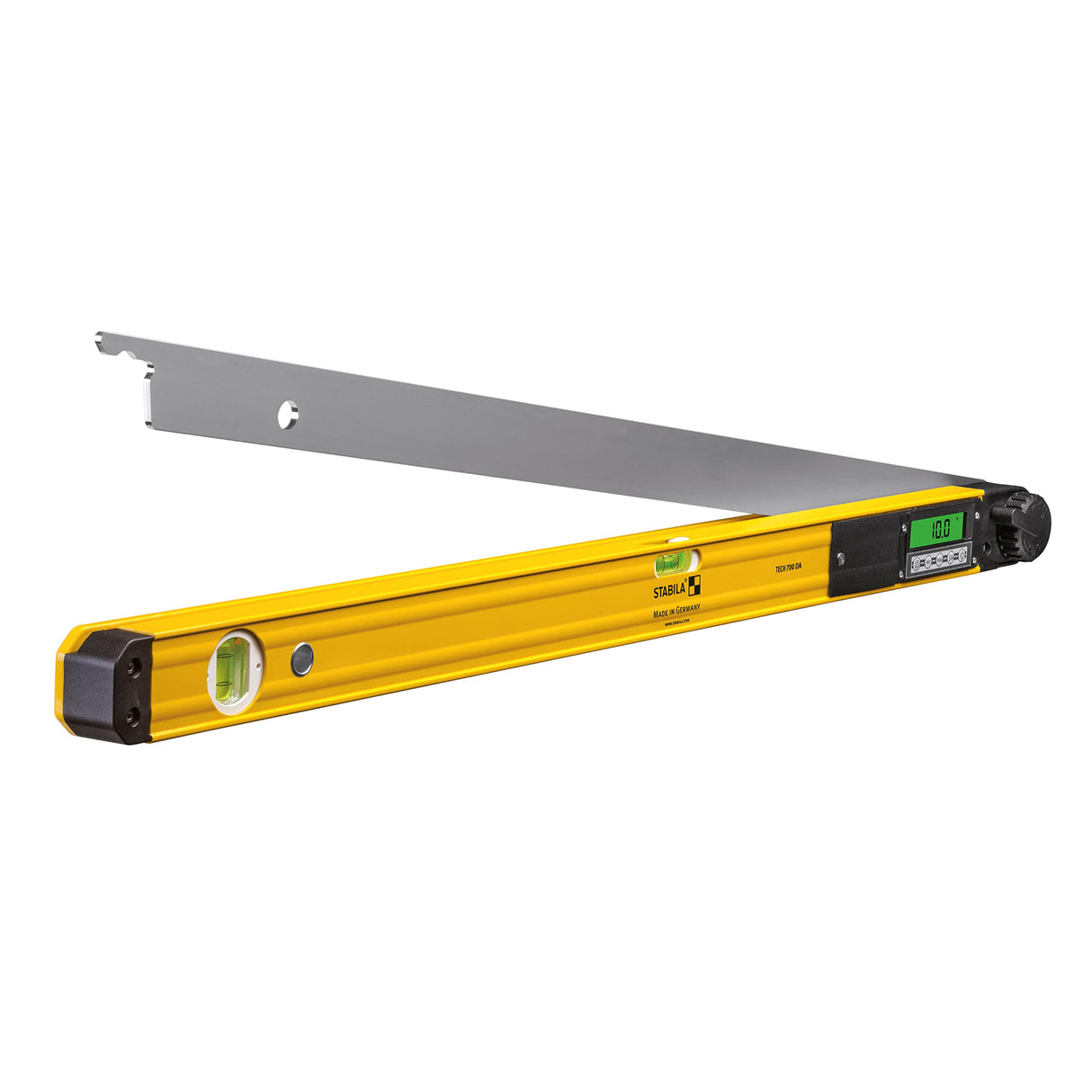 STABILA Medidor de ángulos electrónico TECH 700 DA 80 cm con pantalla digital