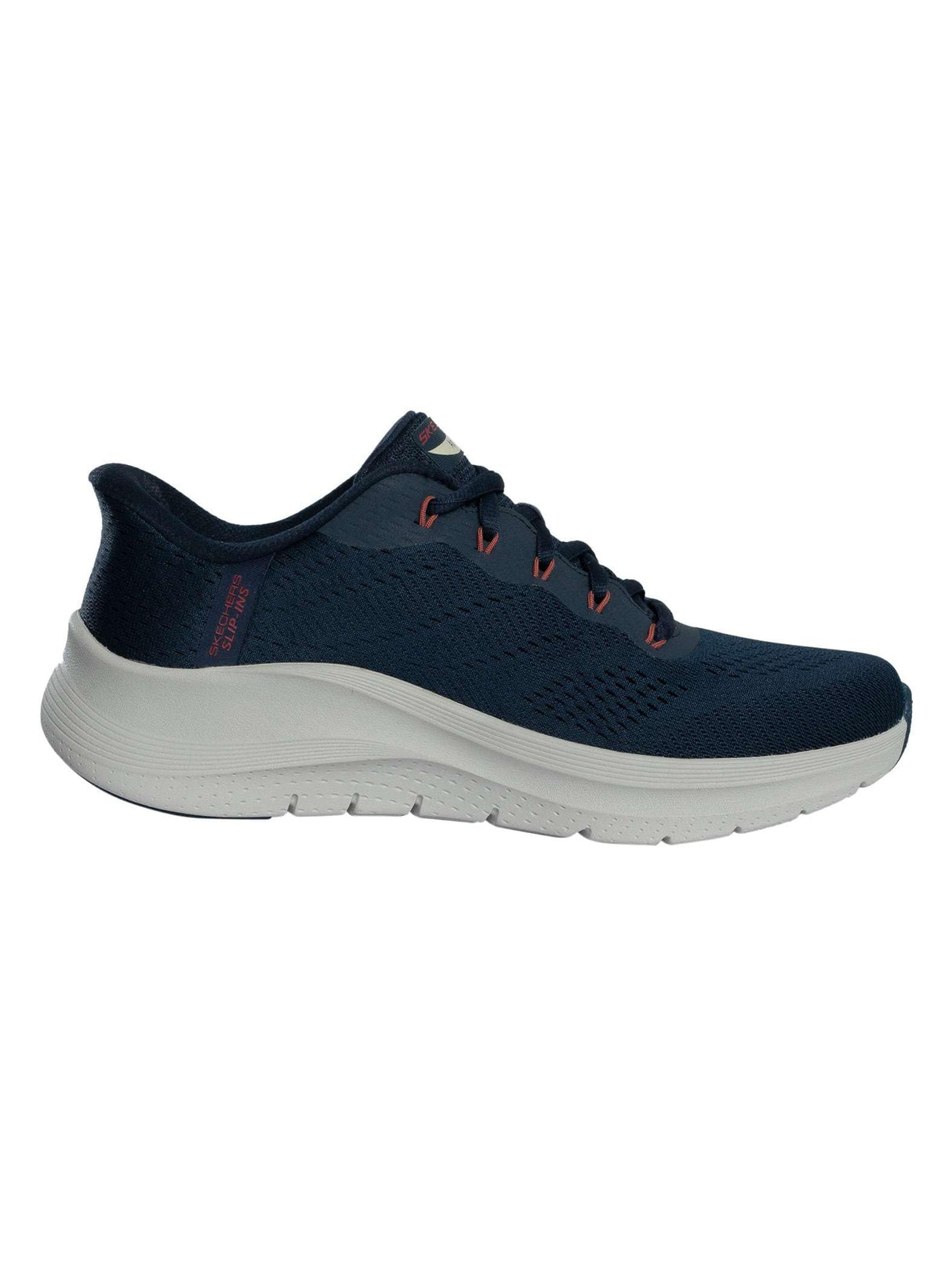 Skechers Arch Fit 2.0 Lestur - Tenis sin Cordones para Hombre, Navy, 44 EU