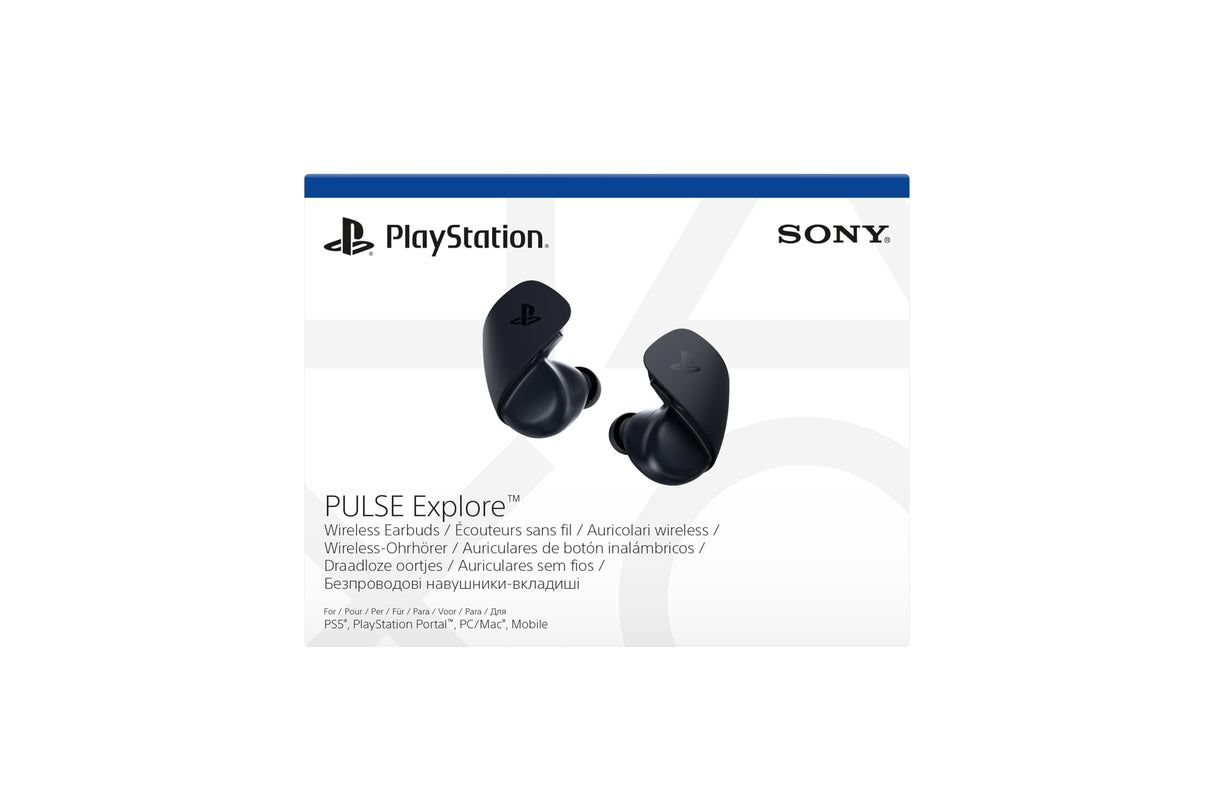 PlayStation 5 - Auriculares de botón inalámbricos PULSE Explore™ – Midnight Black