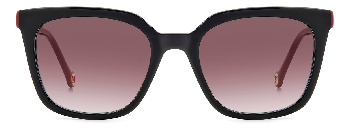 CAROLINA HERRERA Her 0236/S Gafas de Sol, Black Red, 53 para Mujer