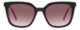 CAROLINA HERRERA Her 0236/S Gafas de Sol, Black Red, 53 para Mujer