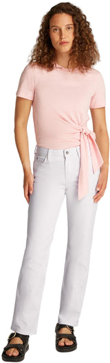 Tommy Hilfiger Vaqueros Mujer Classic White Straight Fit, Blanco (TH Optic White), 30W/30L