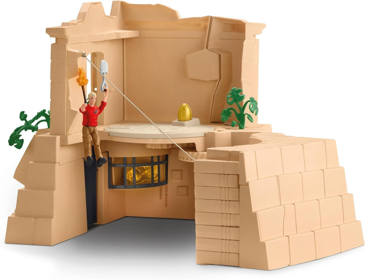 Schleich 42656 Megaset Conquista del Templo de Dinosaurios, a Partir de 5 años, Dinosaurs - playset, 169 Piezas
