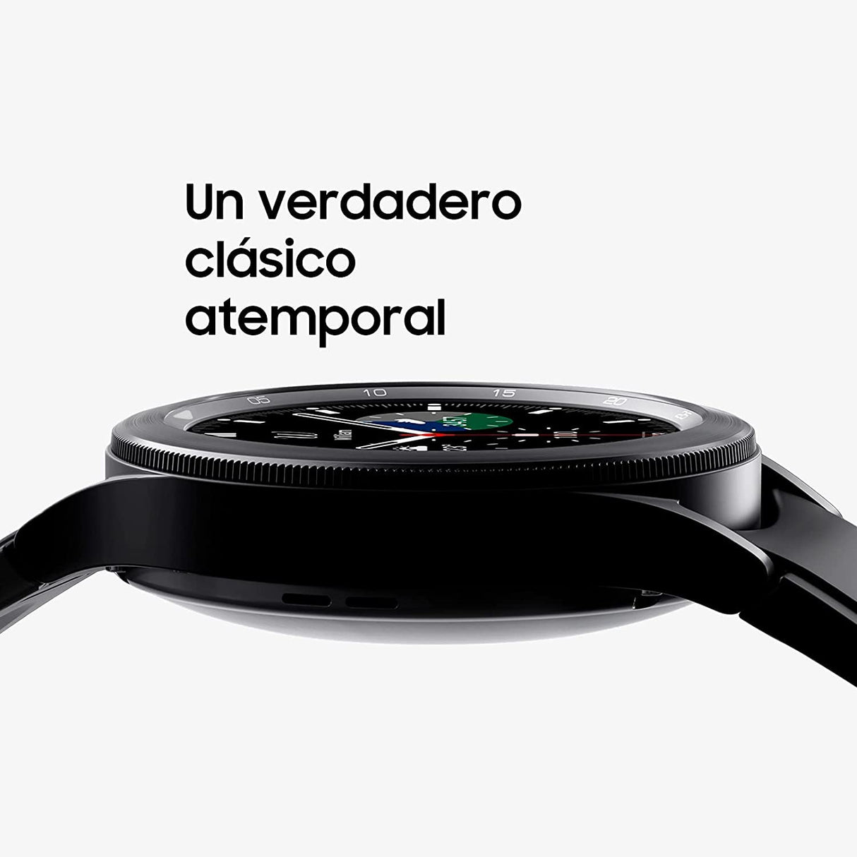 Samsung Galaxy Watch4 Classic – Smartwatch, Bisel Giratorio, Control de Salud, Seguimiento Deportivo, LTE, 42 mm, Color Plata (Version ES)