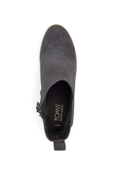 TOMS Sutton, Botas Cortas al Tobillo Mujer, Ante de Hierro Forjado, 38 EU