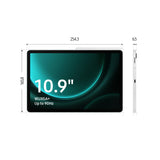 Samsung Galaxy Tab S9 FE - Tablet + Cargador, 128 GB, 5G, S Pen incluido, Batería de Larga Duración, Clasificación IP 68, Gris (Versión Española)