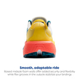 BROOKS Caldera 8, Sneaker Mujer, bit of Blue Quince Flame, 40.5 EU