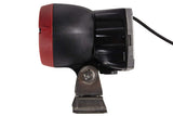 HELLA Xenón Faro de trabajo - Oval 100 Powerpack - 12V - montaje exterior/Conexión roscada - Fijación de cuatro puntos - Iluminación campo cercano - Cable: 500mm - Conector: AMP - 1GA 996 461-311