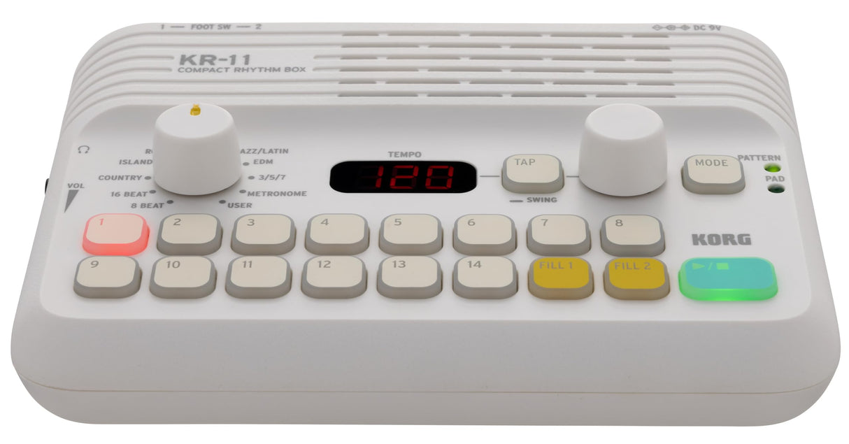 CAJA DE RITMOS KR-11 Blanco