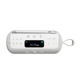 JBL Tuner 3 Radio portátil Dab/Dab+/FM Bluetooth con 6 ajustes, hasta 15 h de autonomía, Resistencia IP68, conexión Multi-Altavoz Auracast, Compatible con la aplicación JBL Portable, Blanco