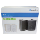 Adastra | Altavoces estéreo de alta calidad suministrados en pares | 70W Max | Negro