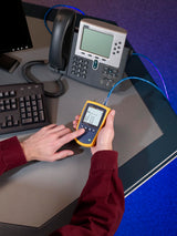 Fluke MicroScanner² Gris - Probador de cable de red (363 g, 76 x 163 x 36 mm, 0 - 45 °C, 0 - 90%, -20 - 60 °C, 0 - 75%)