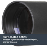 Celestron 52329 LandScout Catalejo de 80 mm en ángulo con Carcasa de Caucho, óptica Completamente revestida, Ocular con Zoom 20–60x, trípode de sobremesa y Adaptador para Smartphone, Verde