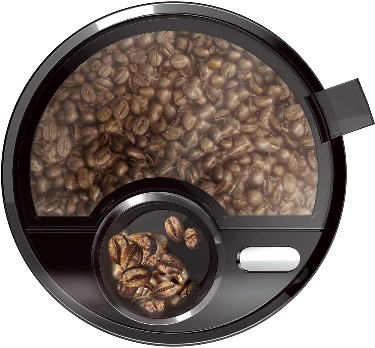 Melitta Caffeo Varianza CSP F570-102, Cafetera Molinillo, Café en Grano, Personalizable, Pantalla TFT, Limpieza Automática, 15 Bares, Negro, 1450 W, 1.2 litros, Acero Inoxidable