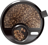 Melitta Caffeo Varianza CSP F570-102, Cafetera Molinillo, Café en Grano, Personalizable, Pantalla TFT, Limpieza Automática, 15 Bares, Negro, 1450 W, 1.2 litros, Acero Inoxidable