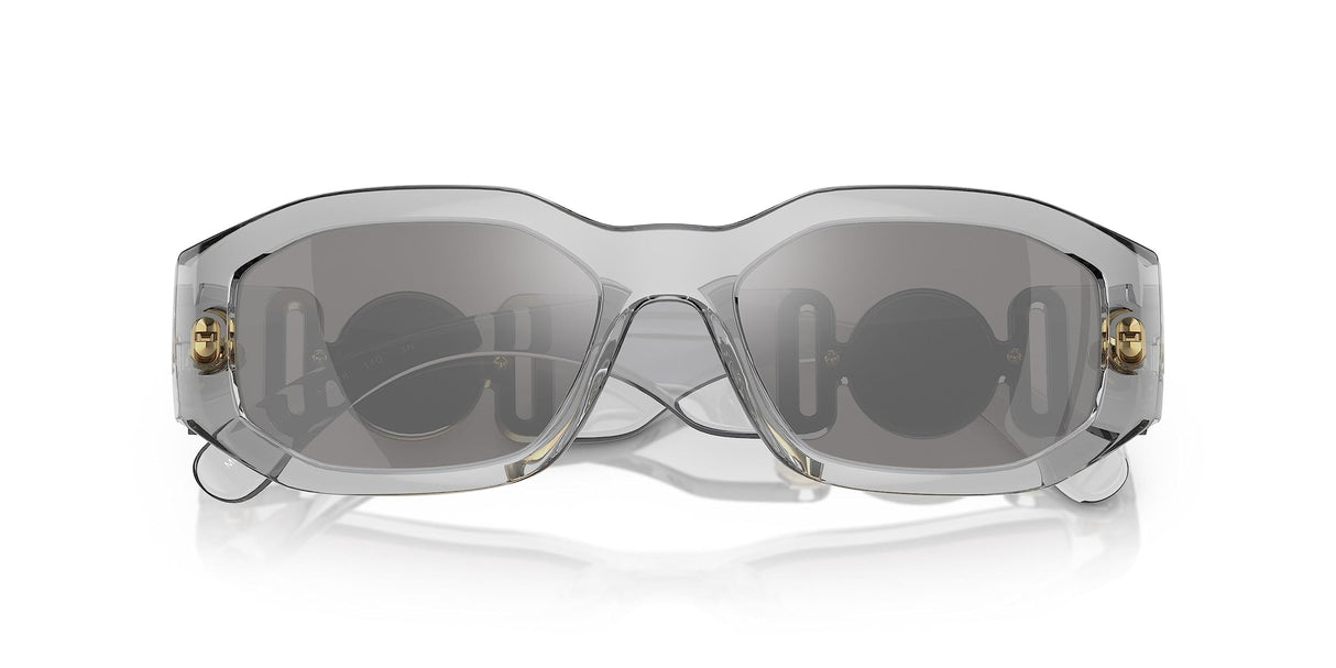 Versace 0VE4361 Gafas, Gris, 53 Unisex Adulto