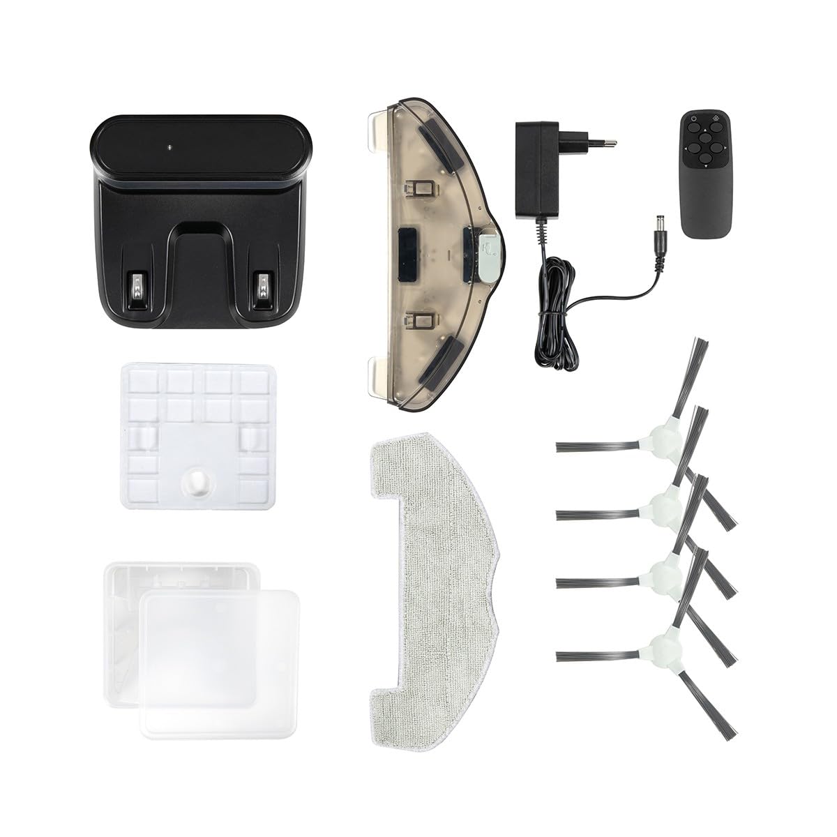 Livoo WASH'UP Aspirador Robot Lavador conectado DOH145 - programable, compatible con Alexa y Google Home, 4 modos