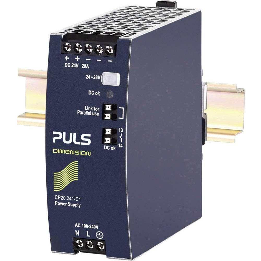 PULS CP20.241-C1 - Fuente de alimentación para carril DIN (20 A, 480 W)