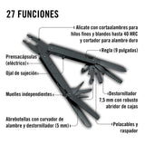 Victorinox Swiss Tool, Multiherramienta de Bolsillo Suiza, Multifunción, 27 Funciones, Hoja grande, Bloqueable