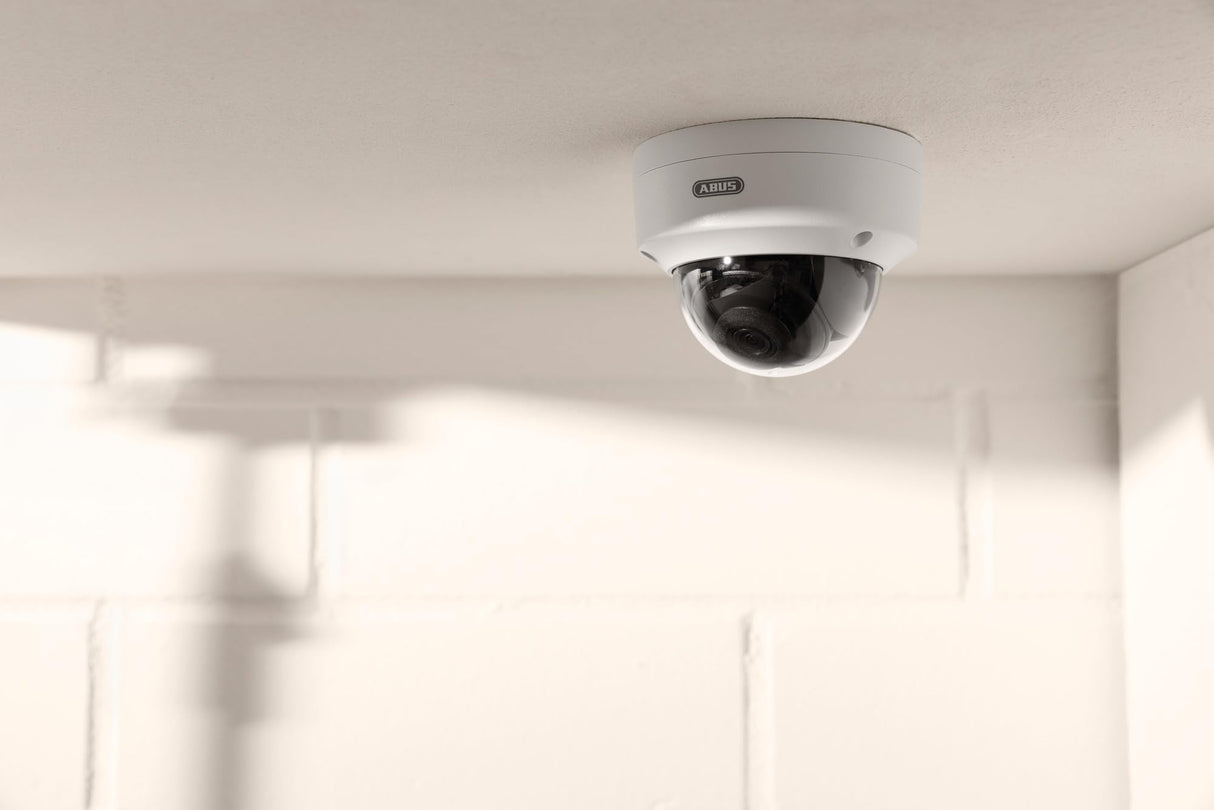 ABUS TVVR36423D - Grabadora de vídeo en Red y 2 cámaras PoE Mini Domo