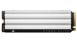 Corsair MP600 Elite 2 TB M.2 PCIe Gen4 x4 SSD NVMe - Optimizada para PS5 - Disipador Térmico Incluido - M.2 2280 - hasta 7.000 MB/s de Lectura Secuencial - NAND 3D TLC de Alta Densidad - Blanco