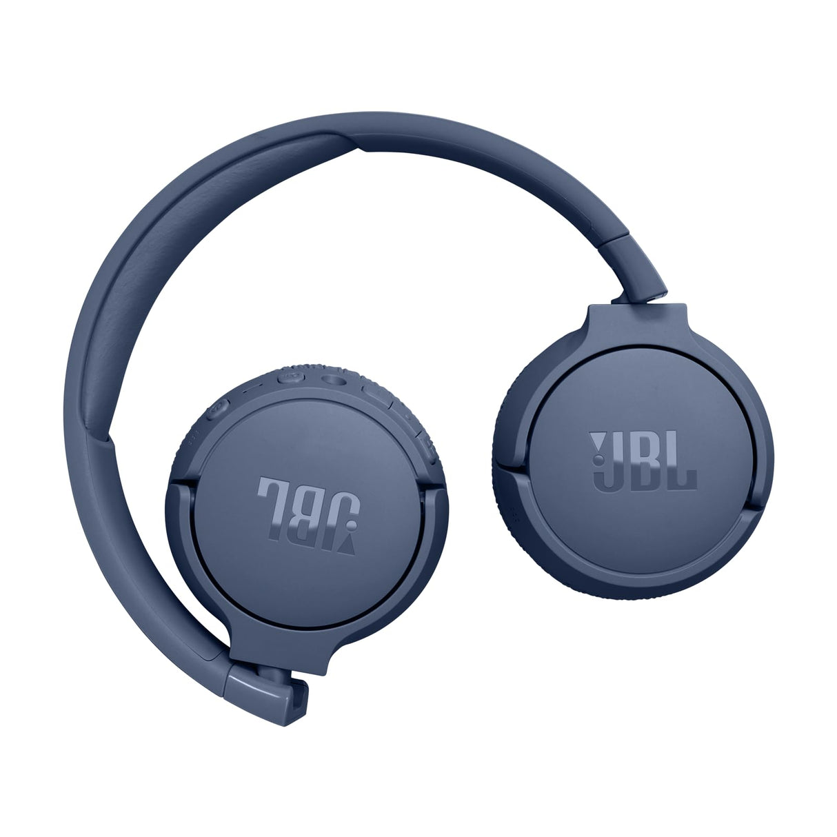 JBL Auriculares Tune 670 NC, auriculares supraaurales inalámbricos ligeros con cancelación de ruido adaptativa, Bluetooth y 70 horas de batería, azul