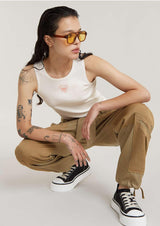 G-STAR Para Mujer Pantalones Tone On Tone Cargo, Marrón (Coriander D24608-D521-G290), 28