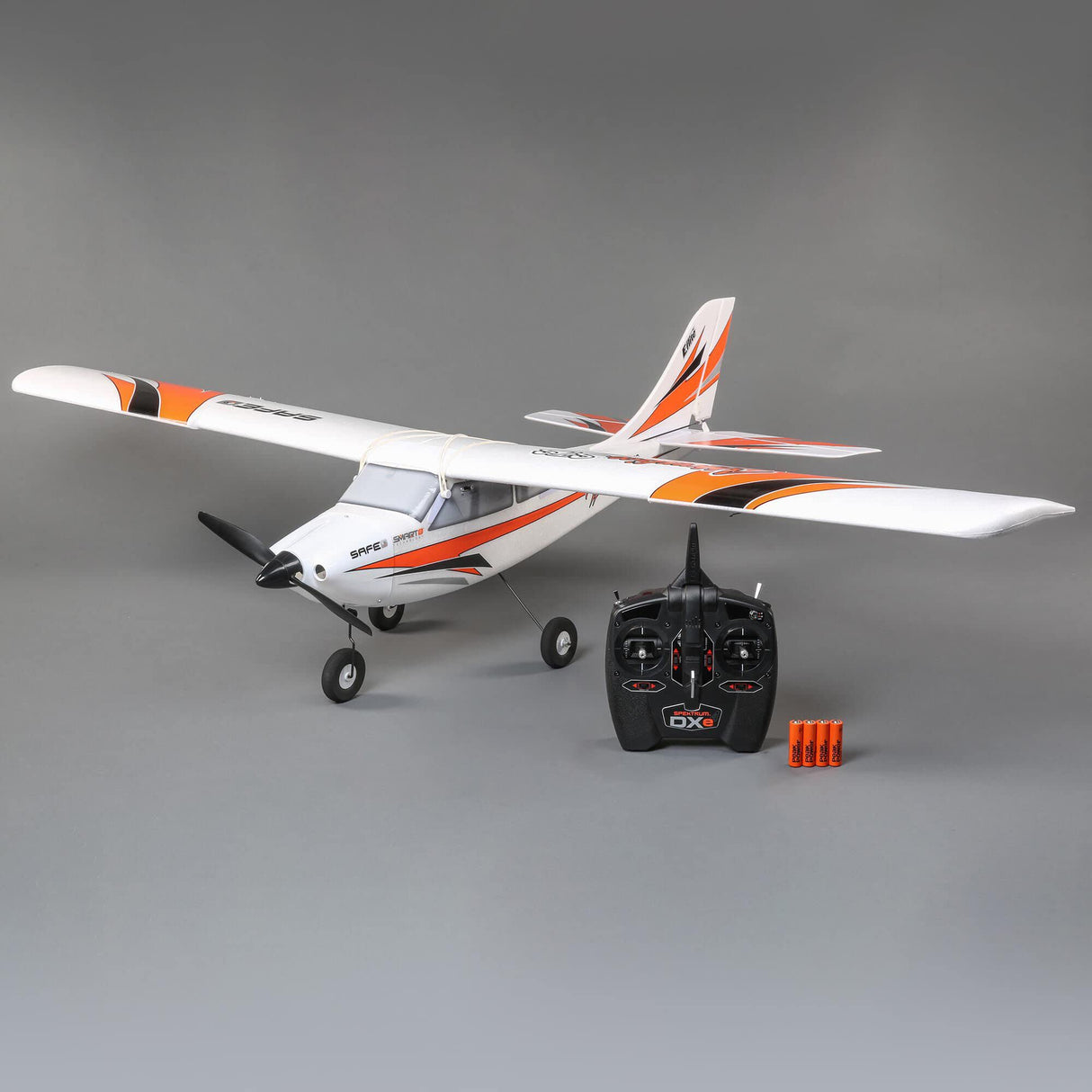 E-flite RC Airplane Apprentice STS - Entrenador Inteligente básico RTF (Battery and Charger Not Included) de 1,5 m con Caja Fuerte